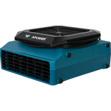 XPOWER 1/3 HP 1050 CFM 3-Speed Low Profile Air Mover - Right Angle