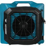 XPOWER 1/3 HP 1050 CFM 3-Speed Low Profile Air Mover - Top View