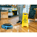 XPOWER PL-650A 650 CFM 1/3 HP Low Profile Air Mover - Lifestyle 1