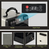 XPOWER Viking BD-90P Commercial Dehumidifier - Infographic 4