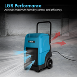 XPOWER Viking CD-90L Commercial LGR Dehumidifier - Infographic 1