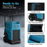 XPOWER Viking CD-90L Commercial LGR Dehumidifier - Infographic 5