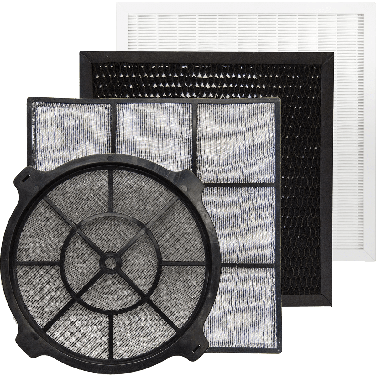 XPOWER X-2580 Commercial 4-Stage HEPA Mini Air Scrubber - Filters