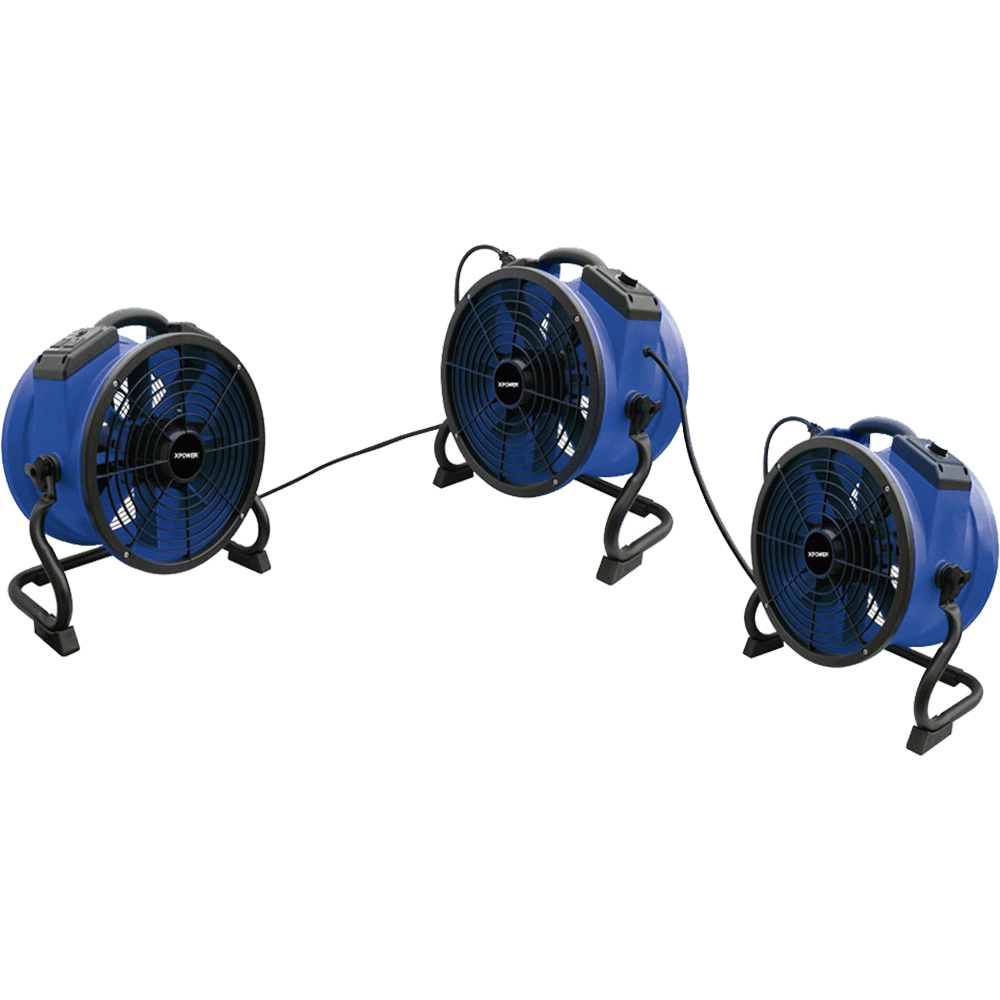 XPOWER 1720 CFM High Temperature Axial Fan - Daisy Chain