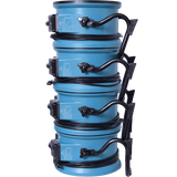 XPOWER 2100 CFM X-39AR Professional Sealed Motor Axial Fan - Blue - Stacked