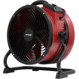 XPOWER 2100 CFM X-39AR Professional Sealed Motor Axial Fan - Red Angle
