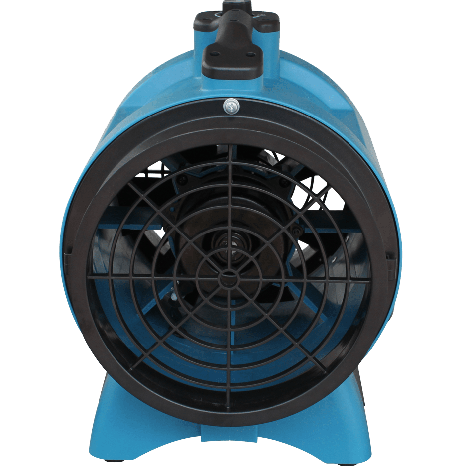 XPOWER X-8 Confined Space 8-In. Industrial Fan - Front View
