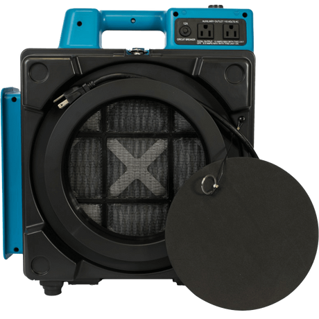 XPOWER X-2480A Professional 3-Stage Mini HEPA Air Scrubber Blue - Main