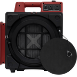 XPOWER X-2480A Professional 3-Stage Mini HEPA Air Scrubber Red -  Main