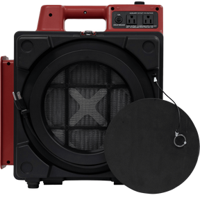 XPOWER X-2480A Professional 3-Stage Mini HEPA Air Scrubber Red -  Main