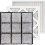 XPOWER X-3400A Professional 3-Stage HEPA Air Scrubber - 3-Stage Filtration