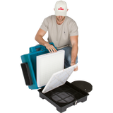 XPOWER X-3400A Professional 3-Stage HEPA Air Scrubber - Showing Filters