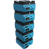 XPOWER X-3400A Professional 3-Stage HEPA Air Scrubber - Stackable