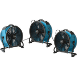 XPOWER X-47ATR 3600 CFM 1/3 HP Axial Air Mover - Daisy Chain