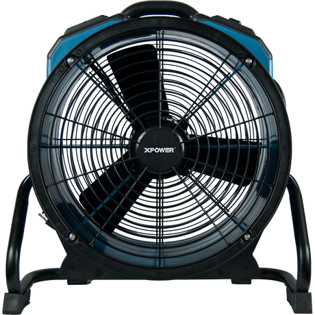 XPOWER X-47ATR 3600 CFM 1/3 HP Axial Air Mover - Front