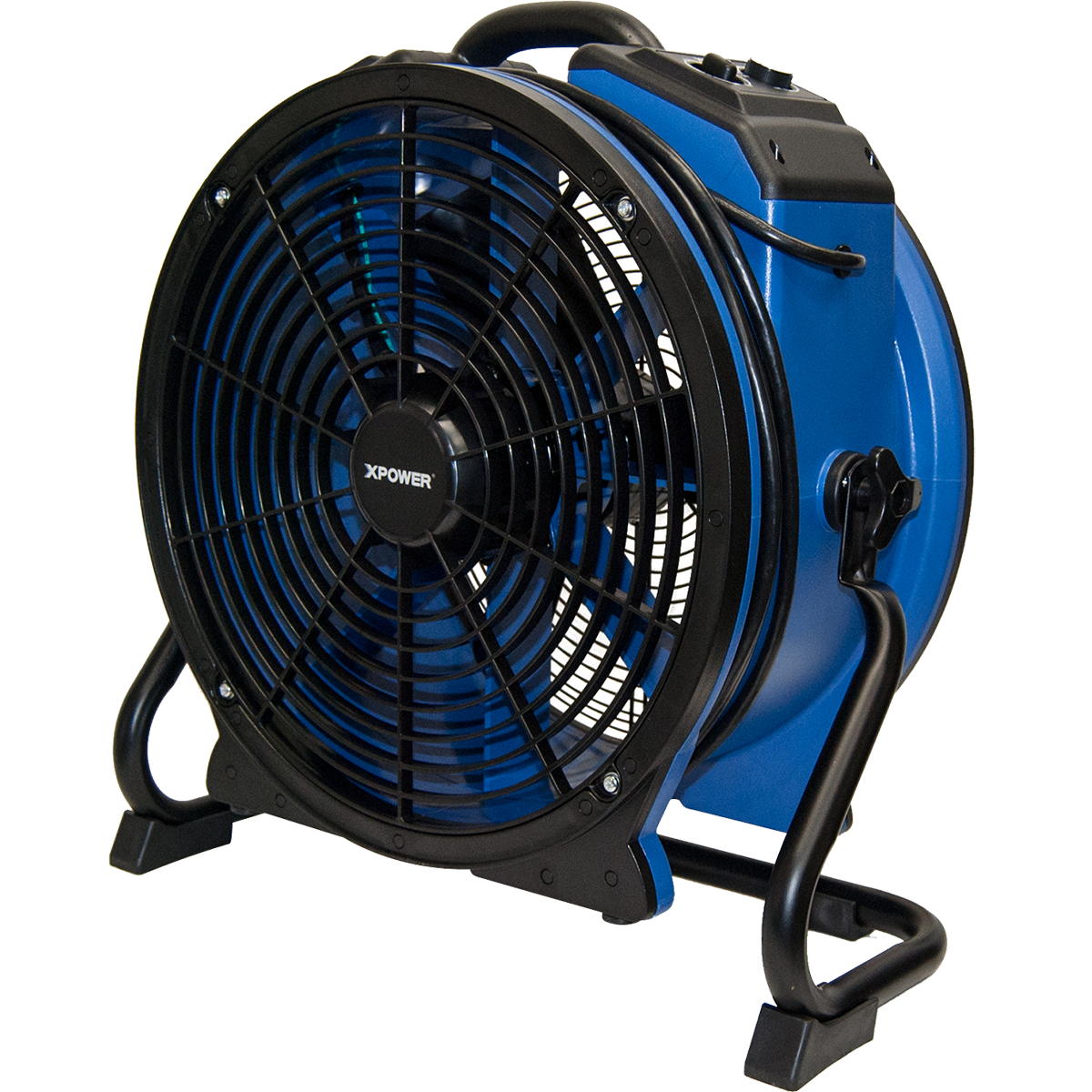XPOWER 3600 CFM High Temperature Axial Fan - Right Angle