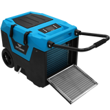 XPOWER XD-130Li 125 Pint LGR Commercial Dehumidifier w/ Auto Purge Pump - Angle