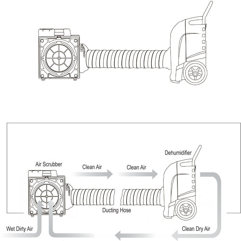 XPOWER XD-125 Commercial Dehumidifier