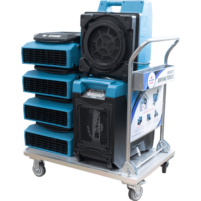 XPOWER XtremeDry Pro-DIY Restoration Clean-Up Tool Kit - Main