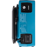 XPOWER XL-730A Professional Low Profile Air Mover - Back Angle View