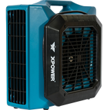 XPOWER XL-730A Professional Low Profile Air Mover - Front Side Angle View
